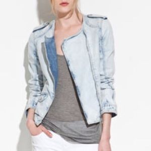 Premium wash Zara denim jacket
